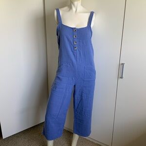 Billabong Daydreamer size medium blue jumpsuit